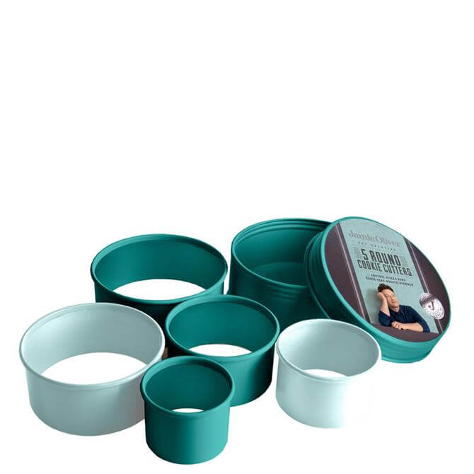 Jamie Oliver Set of 5 Round Cookie Cutters